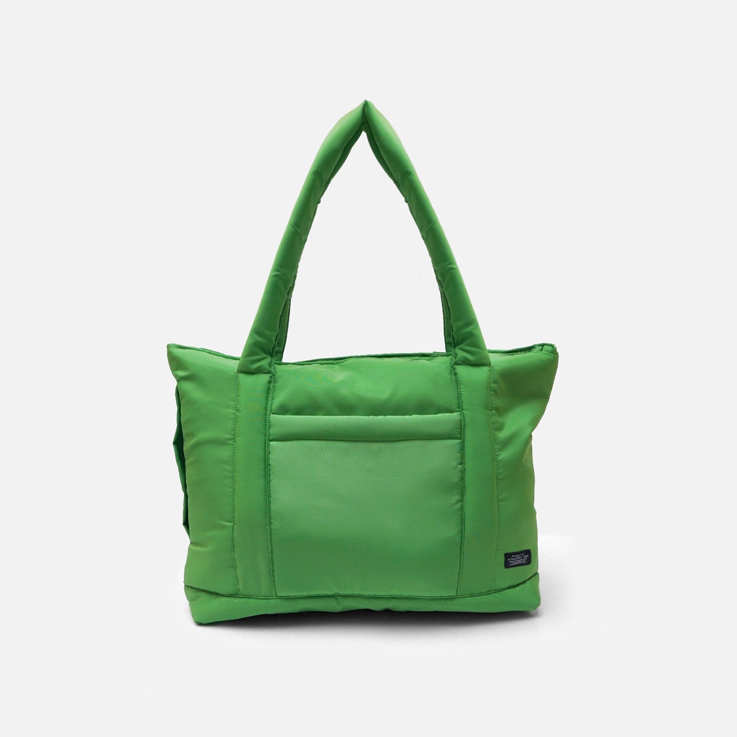 Turkish Rose puffy tote bag