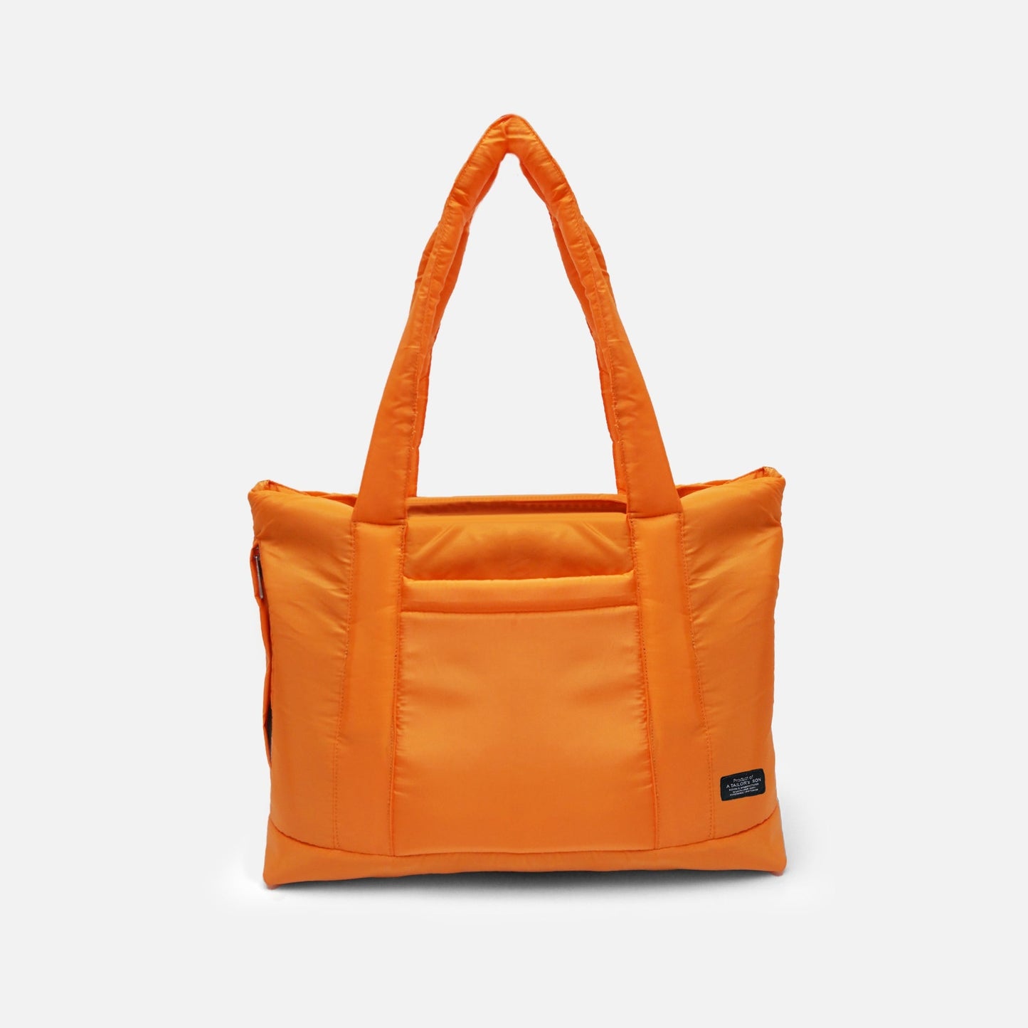 Turkish Rose puffy tote bag