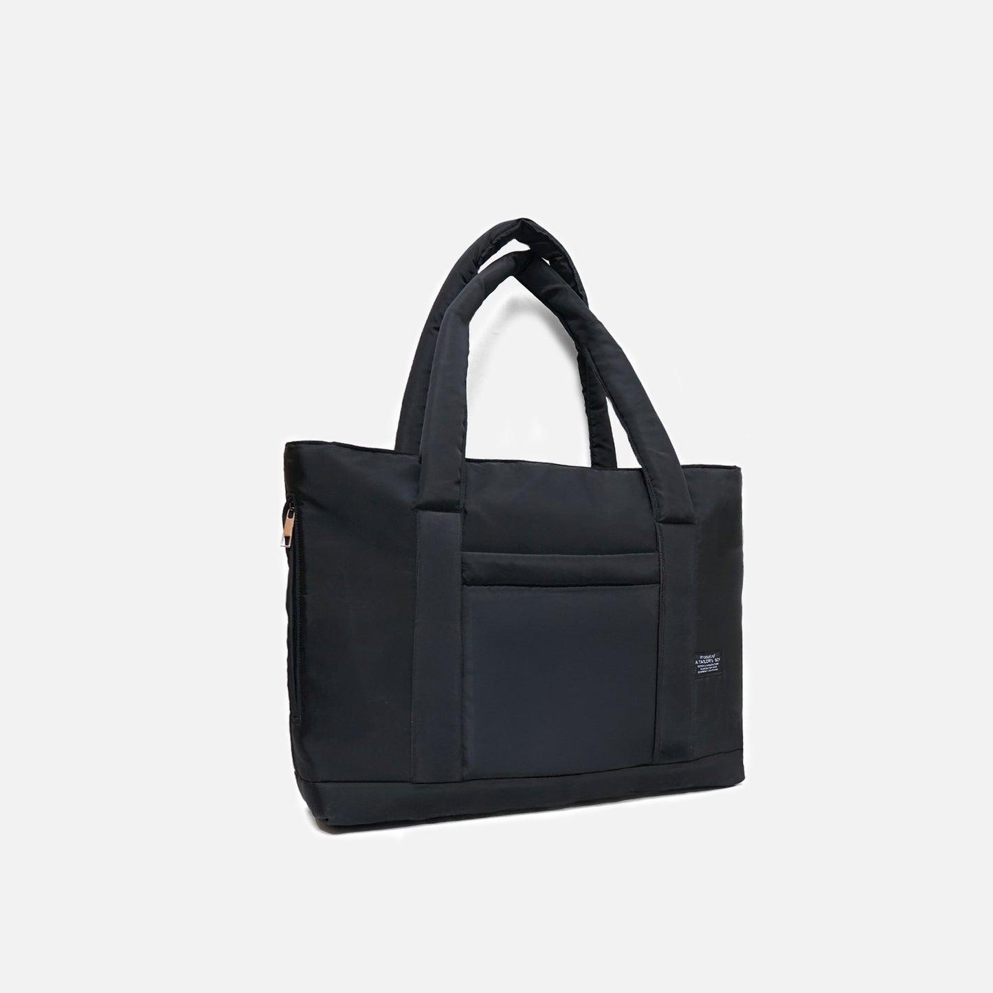 Turkish Rose puffy tote bag