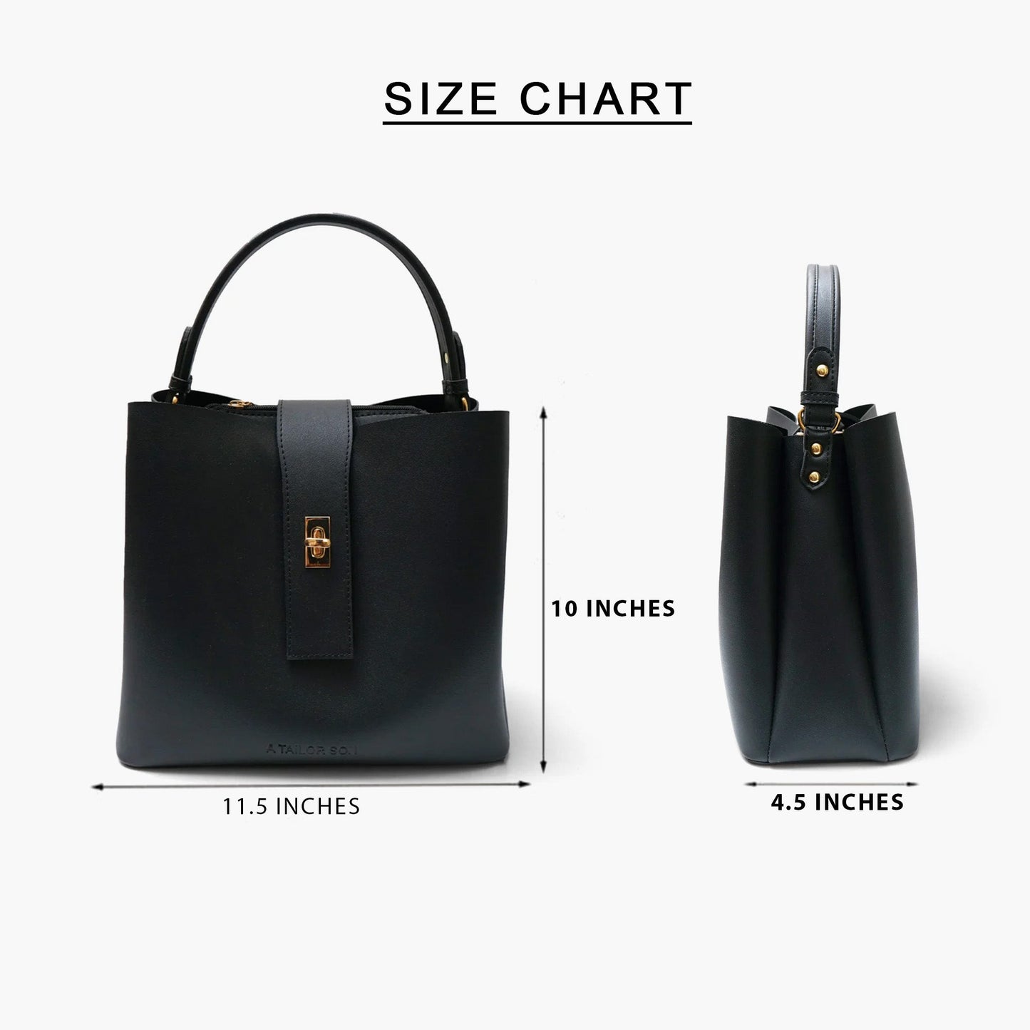 Black Hobo Handbag