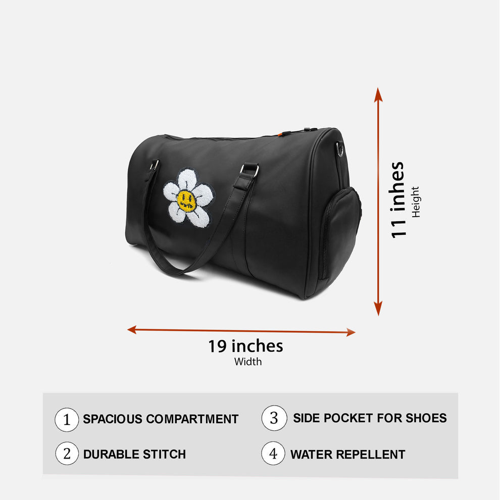 Daisy Flower Duffle Bag