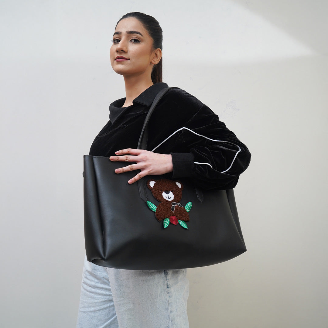 Black Teddy handbag 2.0