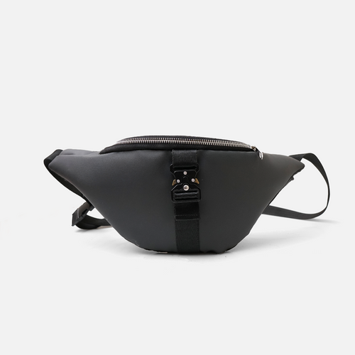 olive textured fannny bag