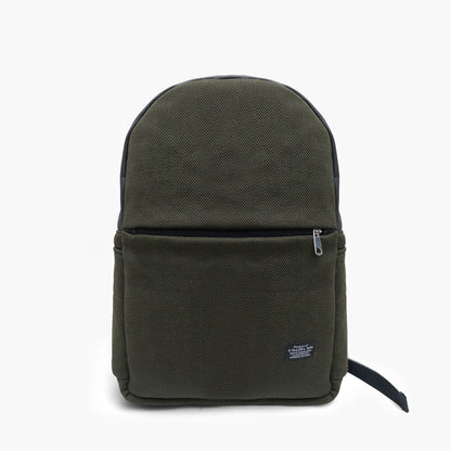 Olive textured backpack