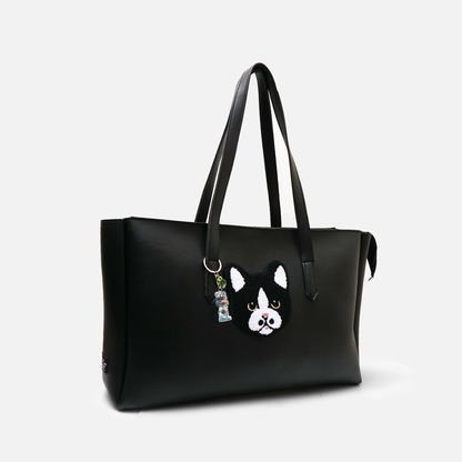 Pawfect Black Tote