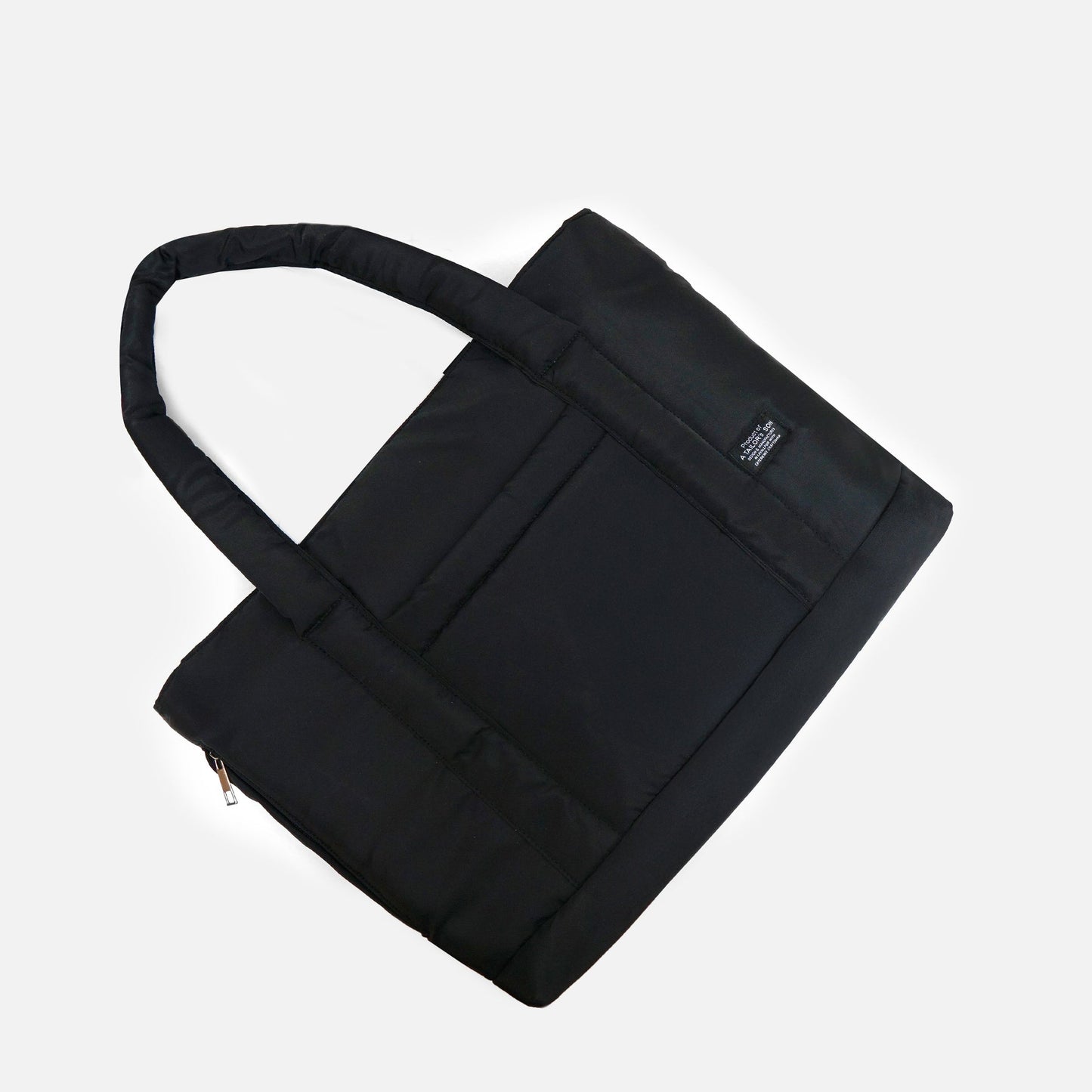 Turkish Rose puffy tote bag