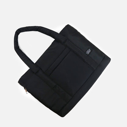 Turkish Rose puffy tote bag