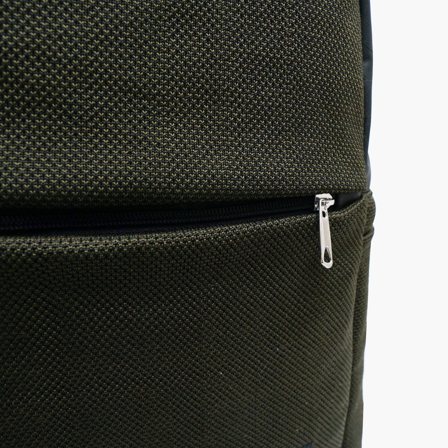 Olive textured backpack
