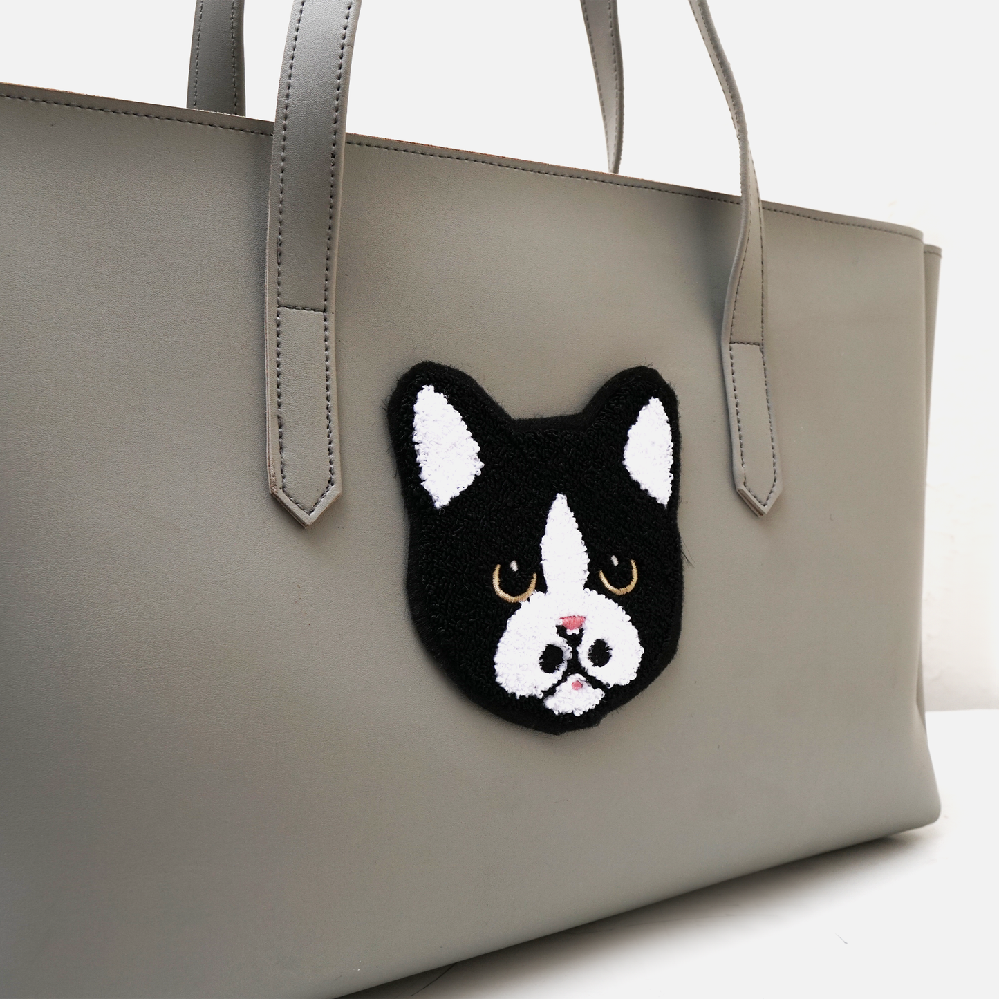 Choco Meow greyTote