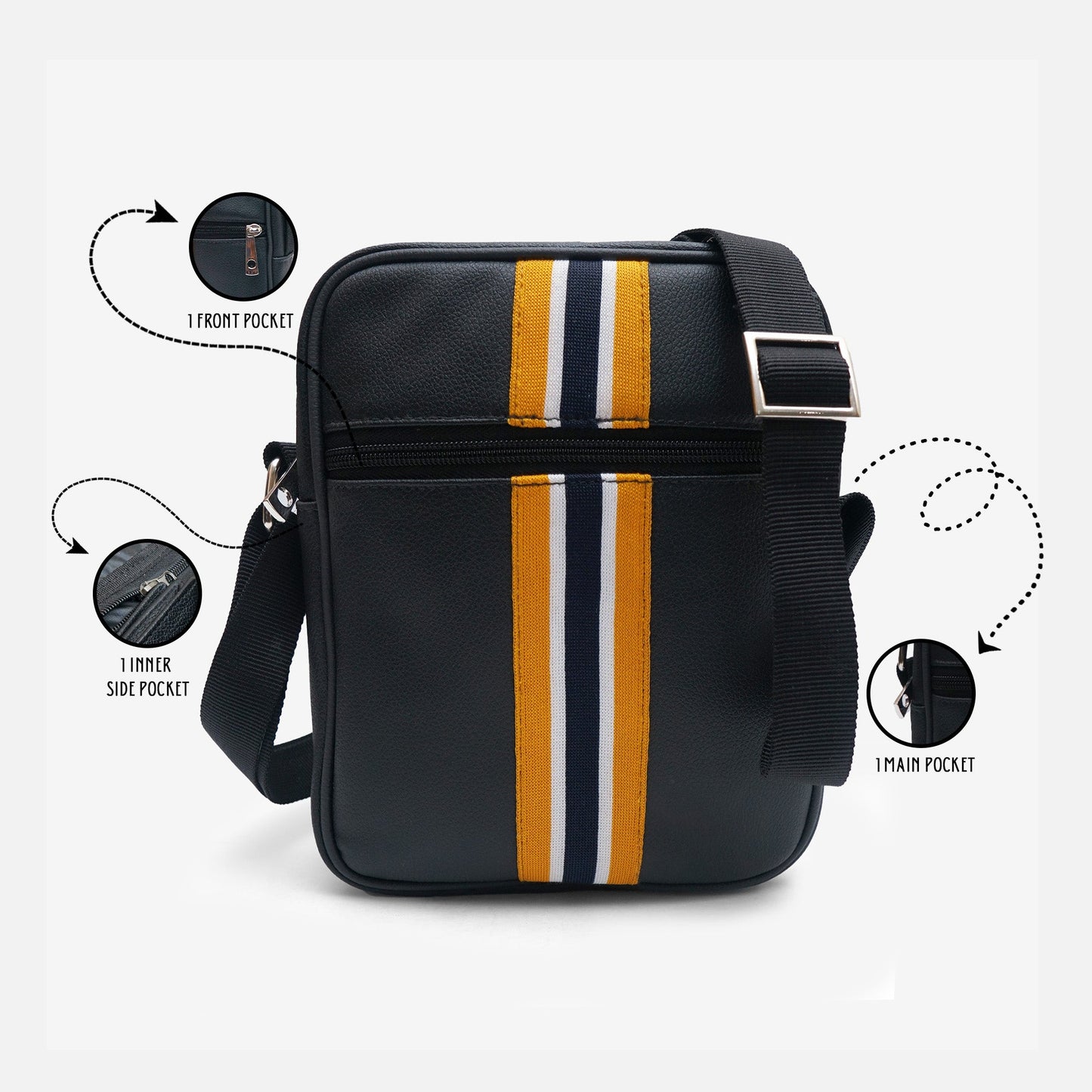 Sun Stripe Cross Bag