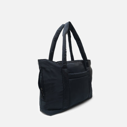 Turkish Rose puffy tote bag