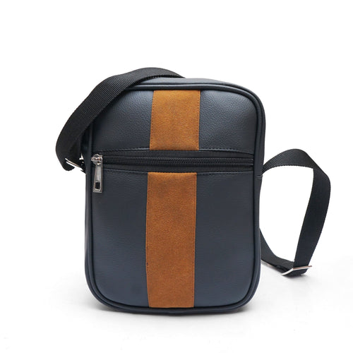 Suede Stripe Cross Bag