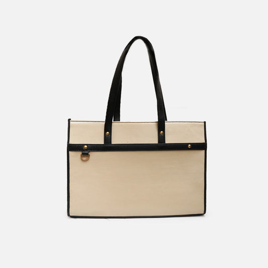 Neutral tote bag