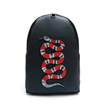 Embroiderd Snake Backpack
